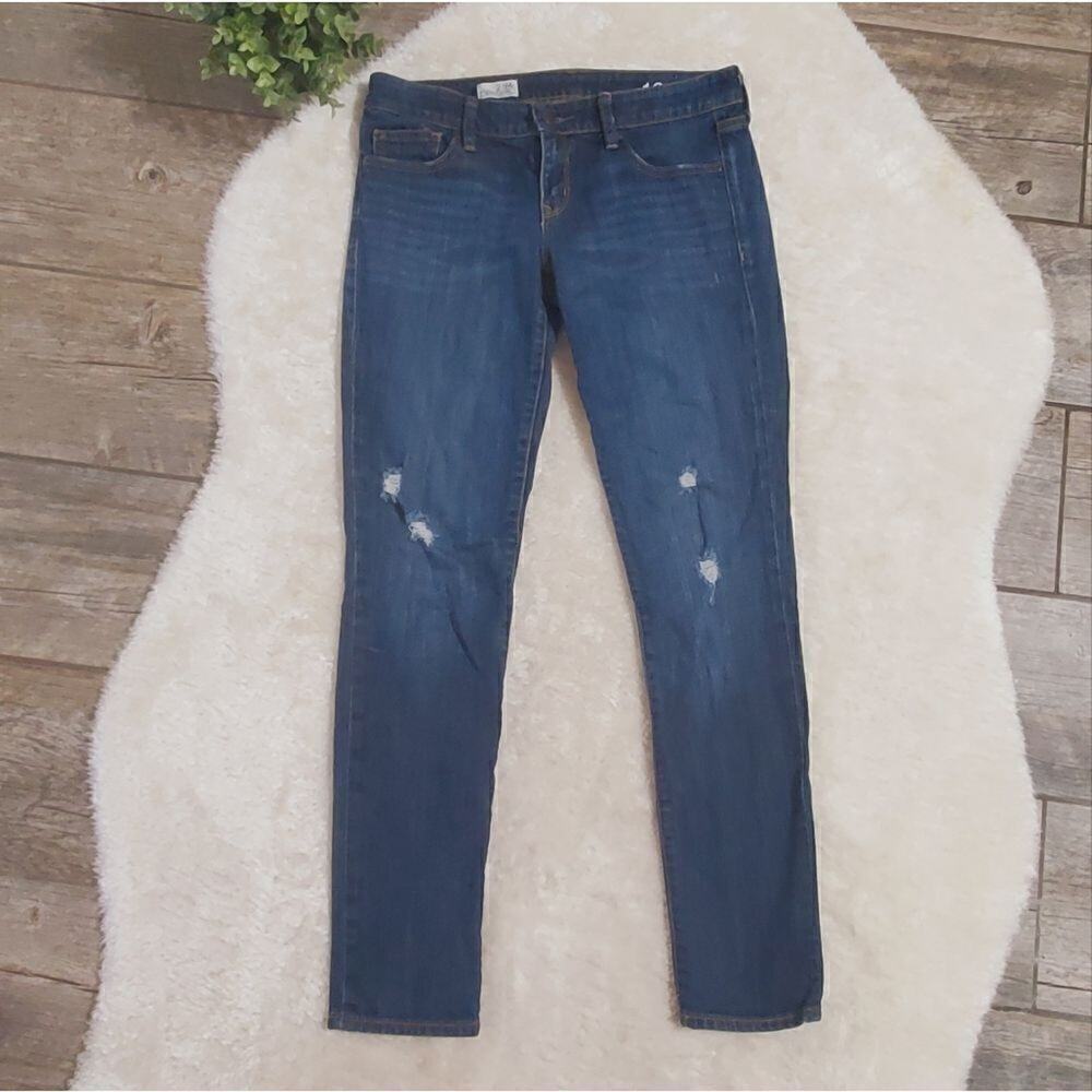 GAP Blue Denim Low Rise Always Skinny Jeans, Size 27 / 4R